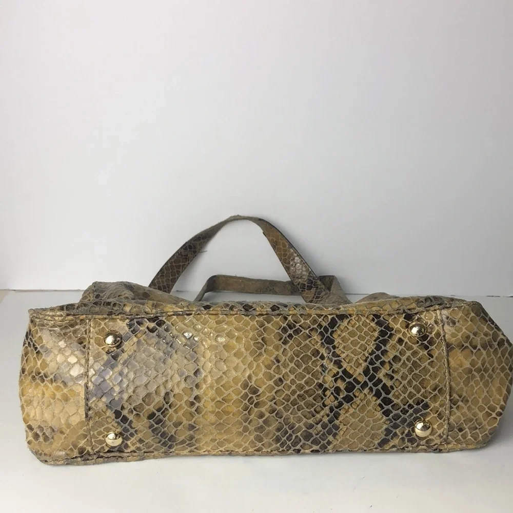 Michael Kors Fulton Snake Shoulder Bag